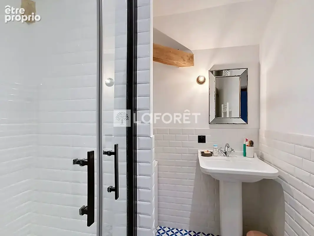 Maison en pisé rénovée avec goût  neuville-sur-saône - photo 14