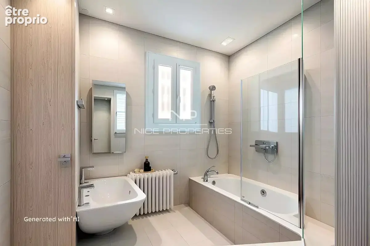 La Turbie, proche centre, spacieuse villa néo-provençale avec vue mer, à moderniser - photo 11