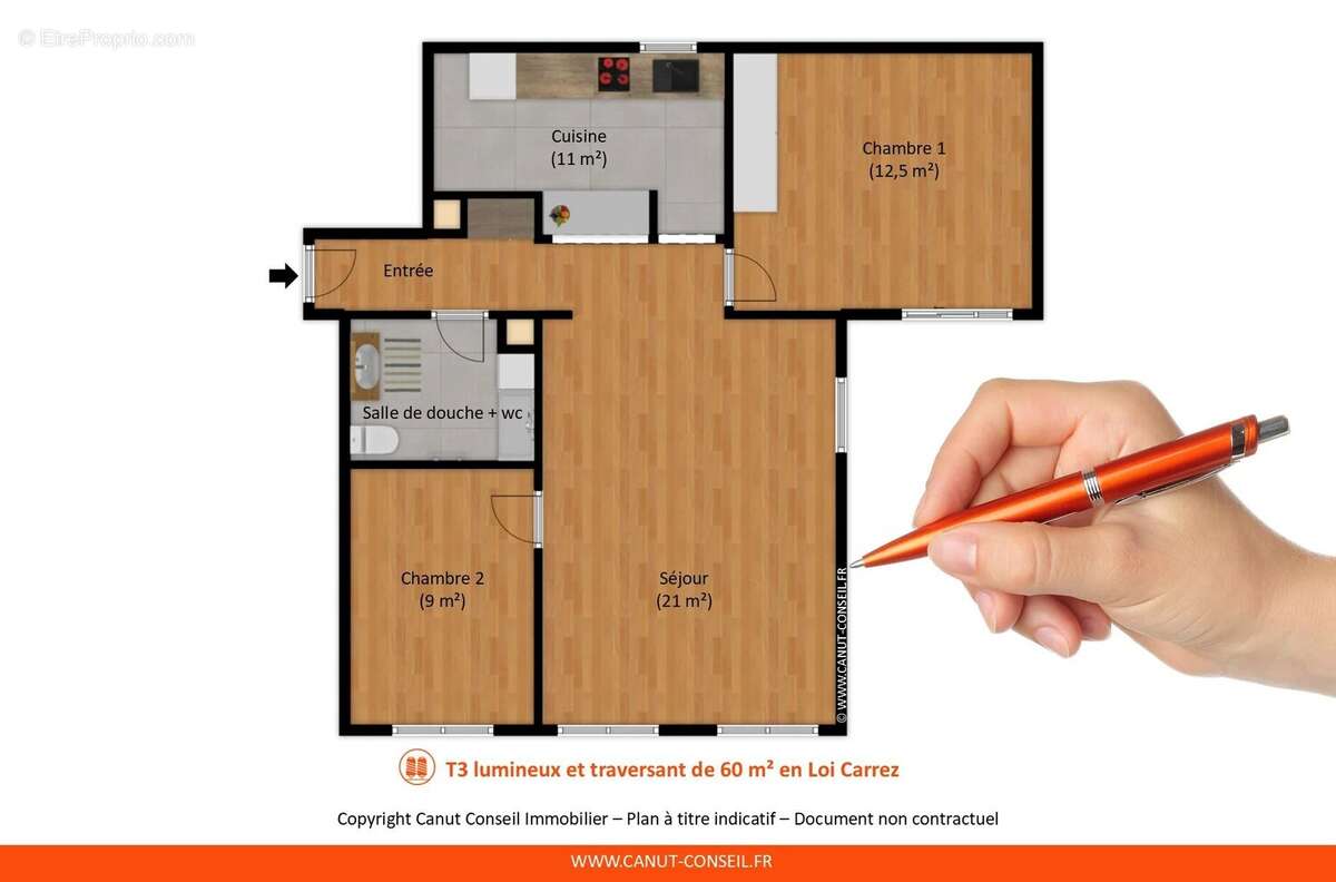 Appartement à LYON-4E