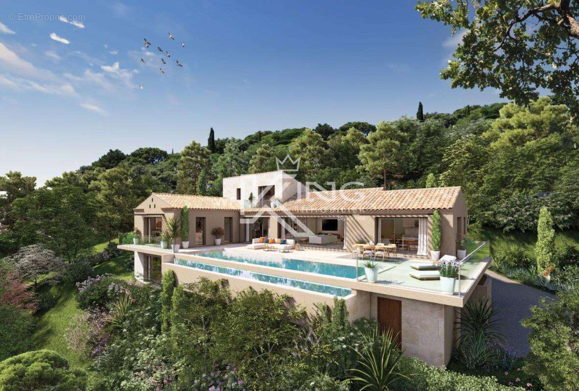Les issambres – vue mer  projet de villa contemporaine avec permis accordé - photo 4