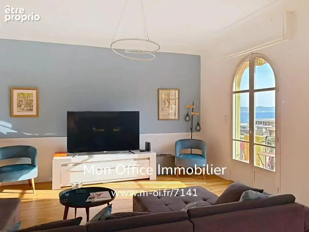 Référence : 7141-les. - appartement vue mer rénové proche plage & port à sainte maxime - photo 5