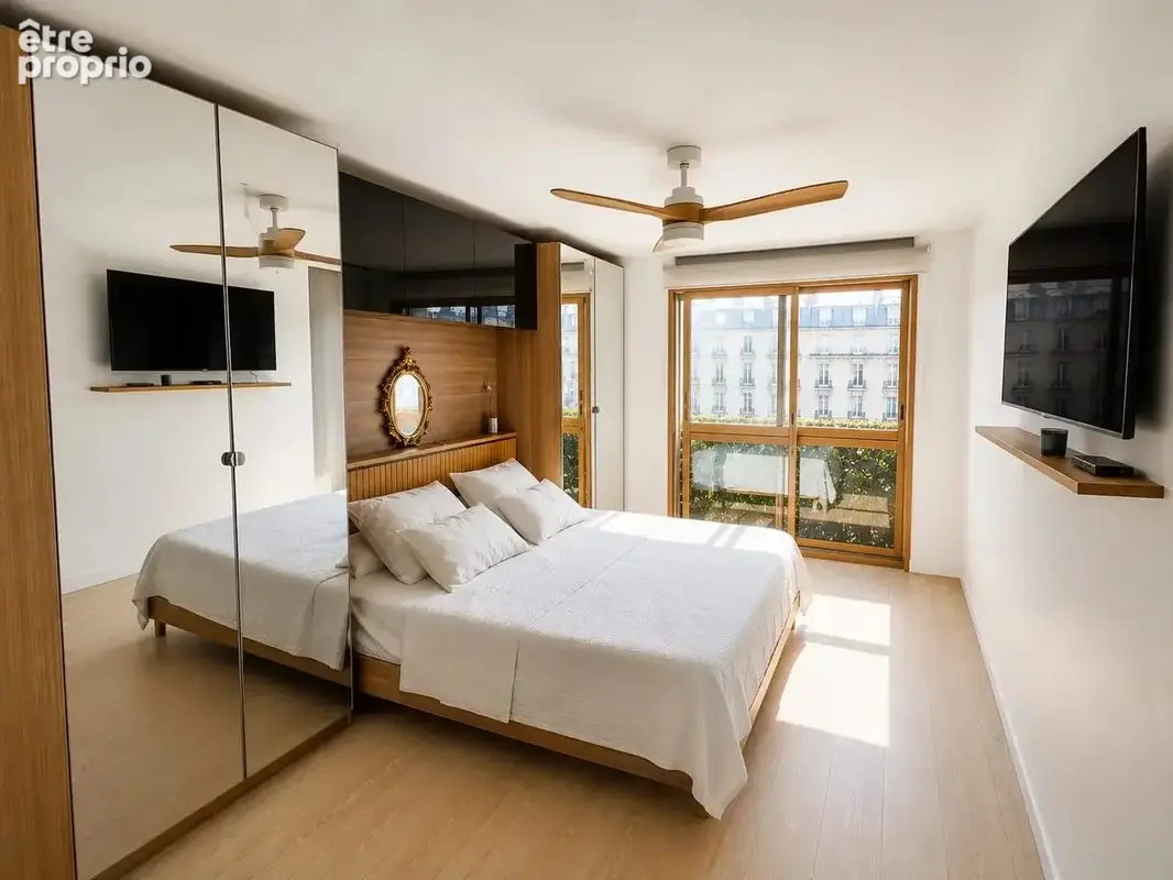 Paris 12e – 60 m² entièrement refait à neuf, balcon sud-est,  sur-mesure & domotique - photo 2