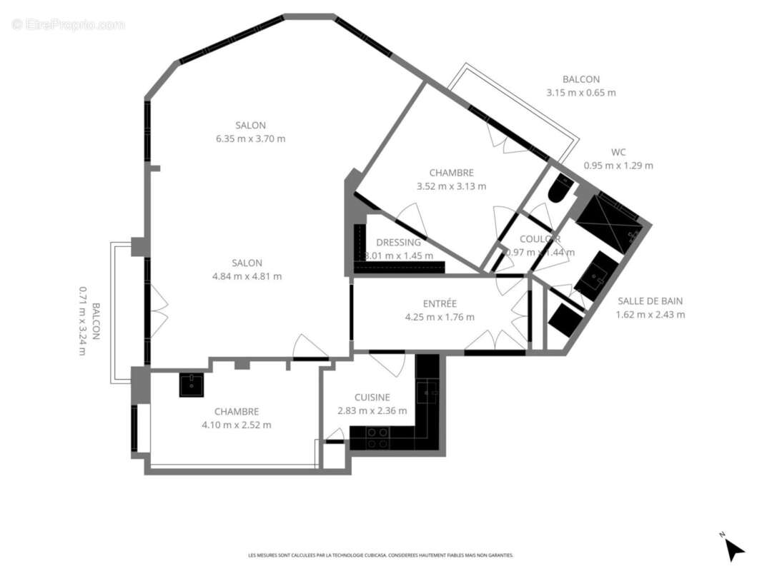 Appartement à PARIS-8E