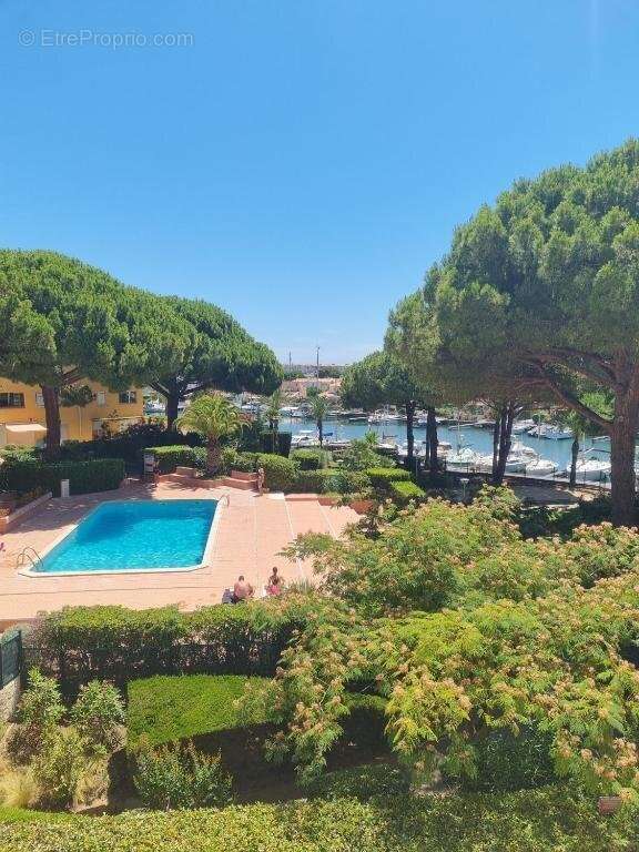 LE CAP D'AGDE - PORT - Studio dans résidence avec piscine, vue Port - photo 10