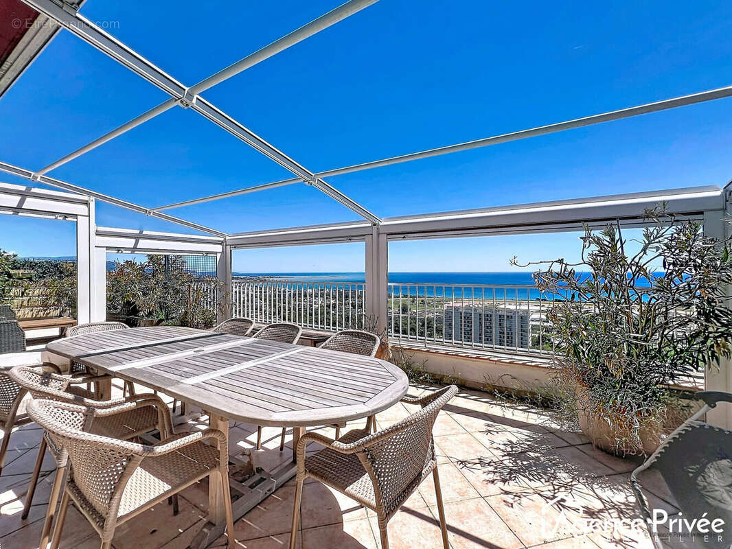 Solarium - Appartement à CAGNES-SUR-MER