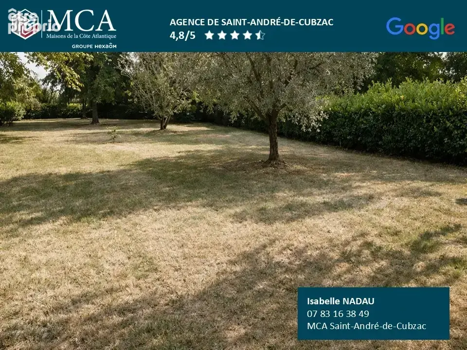 Terrain 565 m² à vendre à Saint-Laurent-D'arce (33240) - photo 2