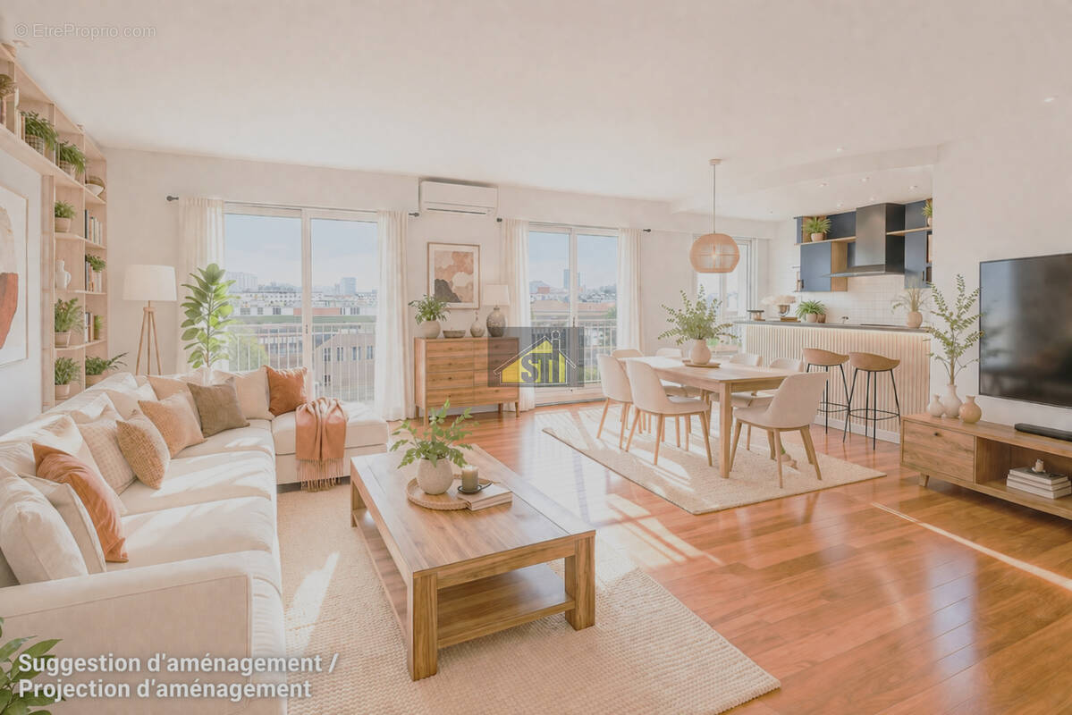 Appartement à PARIS-14E