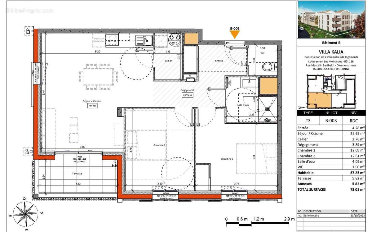 Appartement à L'ILE-D'OLONNE