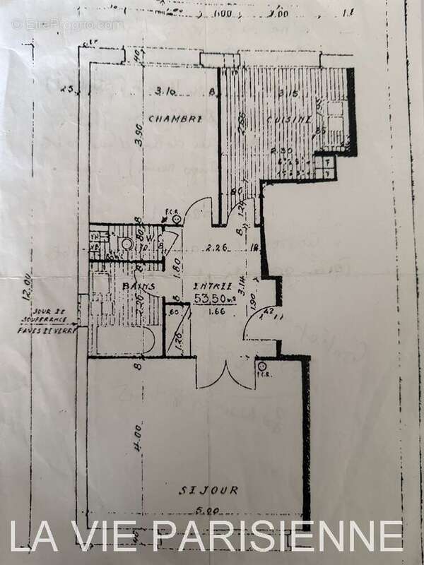 Appartement à PARIS-20E