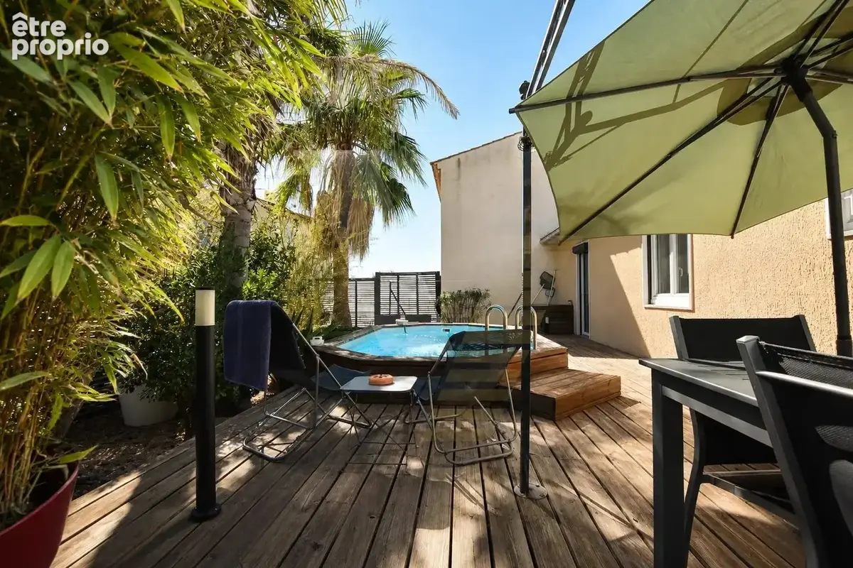 Villa t4 de plain-pied avec garage et piscine - photo 4