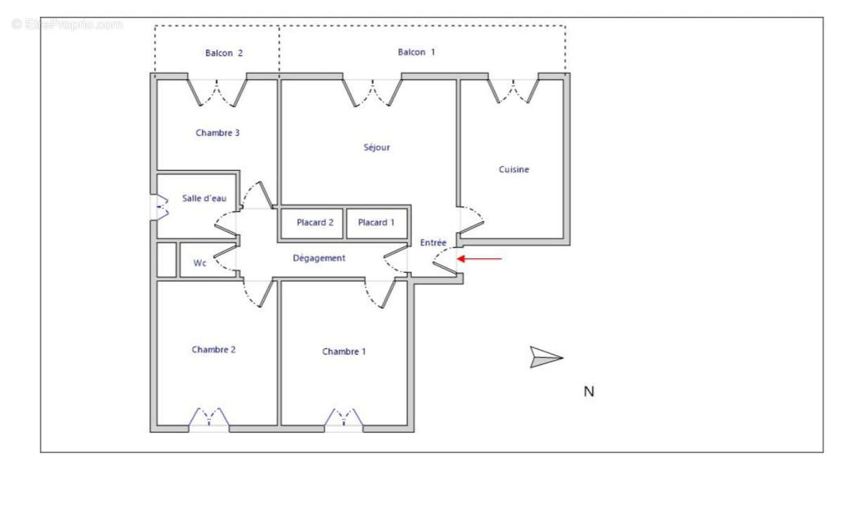 Appartement à MARSEILLE-12E