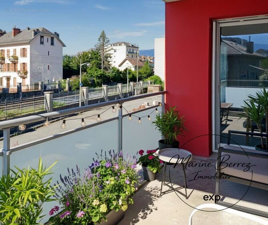 Balcon - Appartement à CHAMBERY
