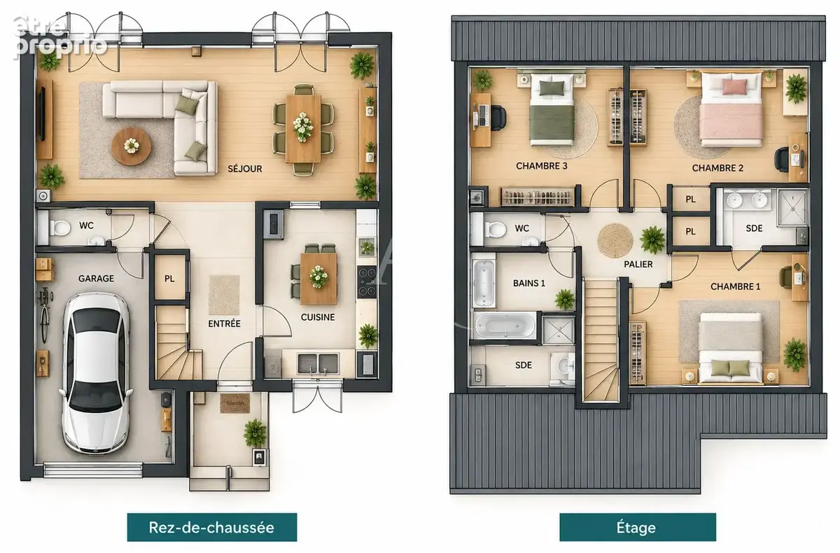 Maison individuelle sans travaux avec jardin ? 98m² ? Magny-le-Hongre - photo 16