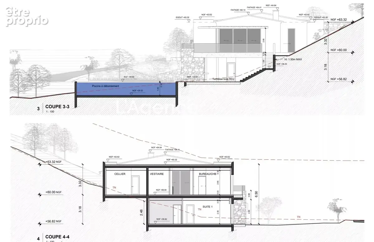 Ref 737 : terrain avec permis de construire – grimaud - photo 10