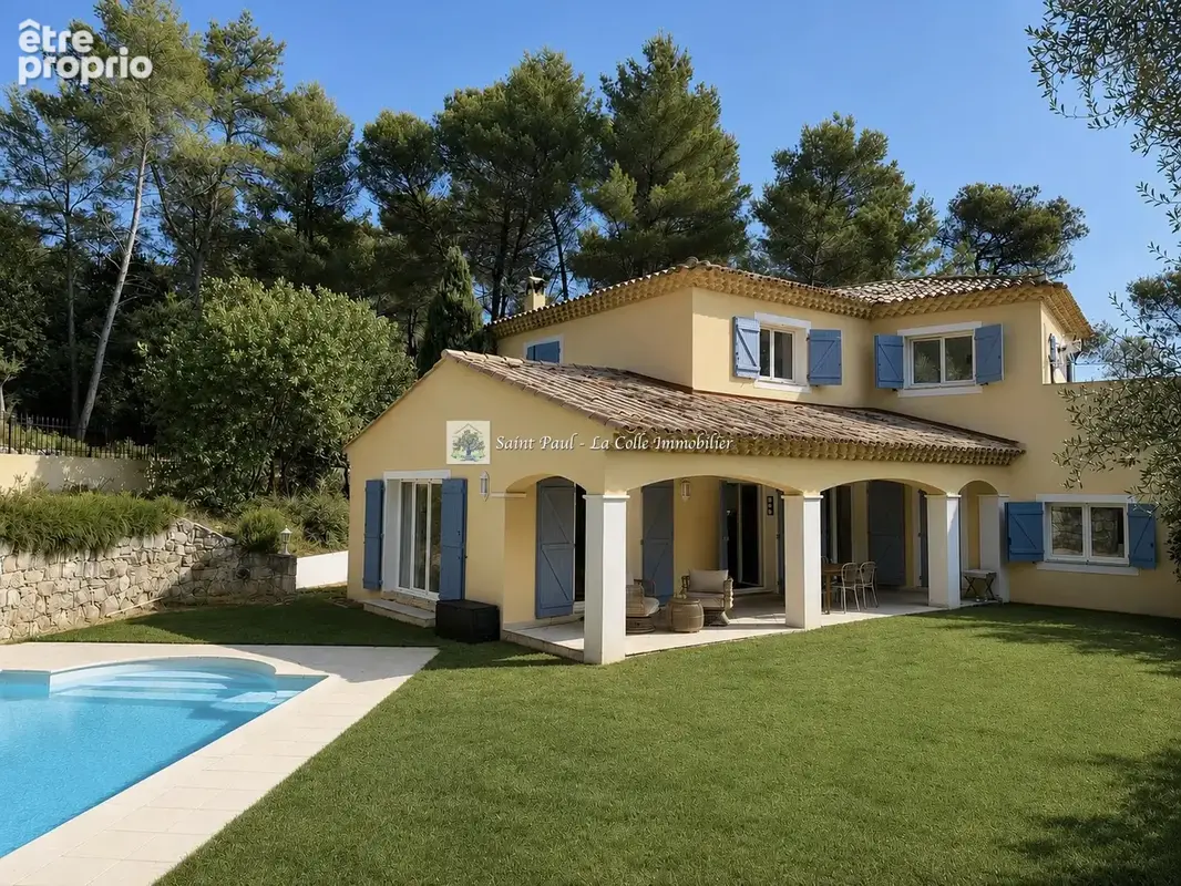 Saint-Paul-de-Vence - Maison avec piscine au coeur d'un environnement verdoyant - photo 5