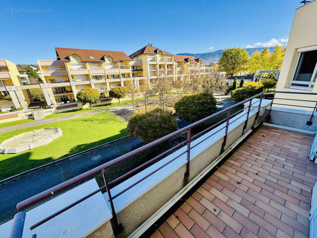 balcon Est - Appartement à SAINT-JULIEN-EN-GENEVOIS