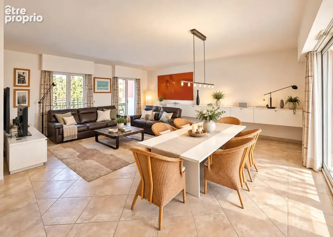 Exclusivite - cannes petit juas - villa sur le toit 125 m² - 4 chambres - terrasse 150 m² - piscine - photo 3