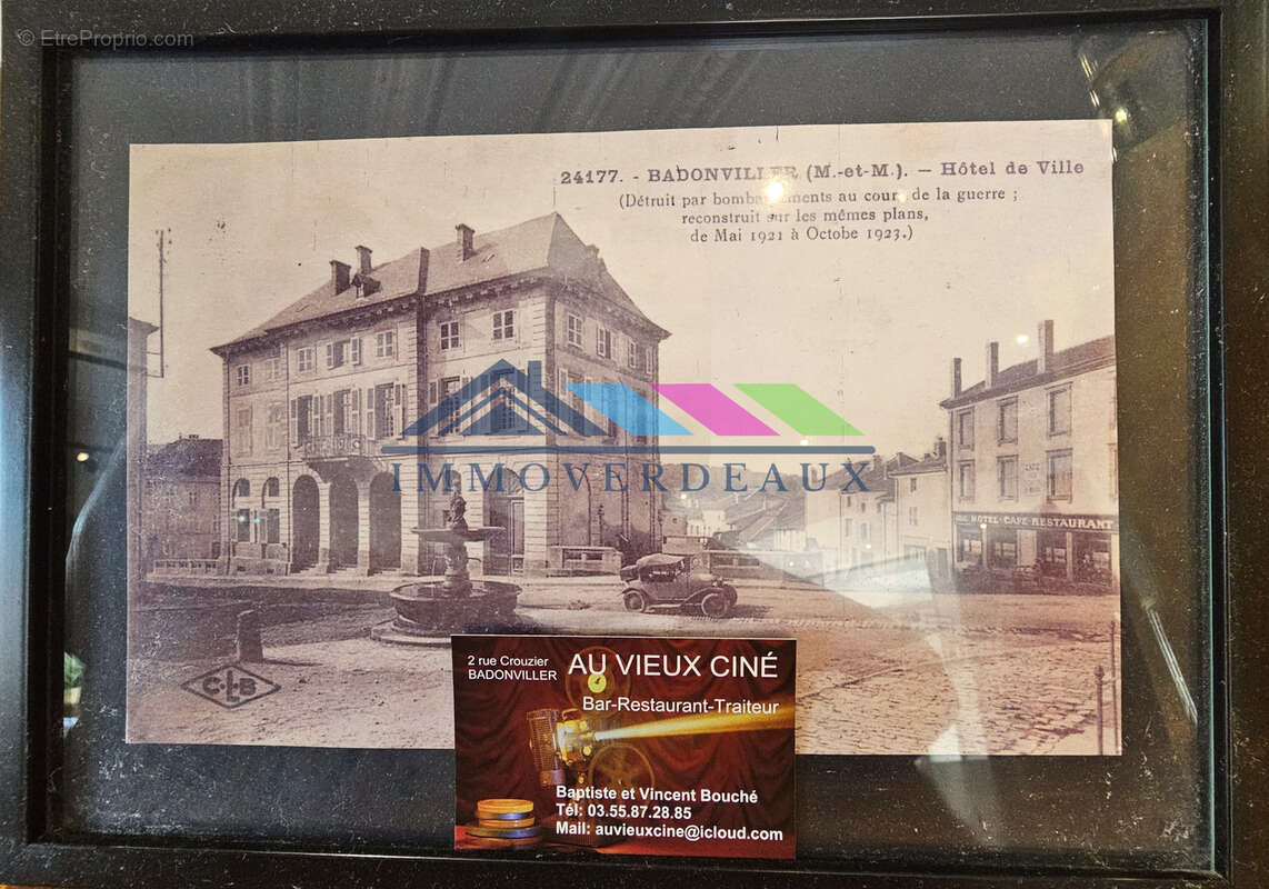 Commerce à BADONVILLER