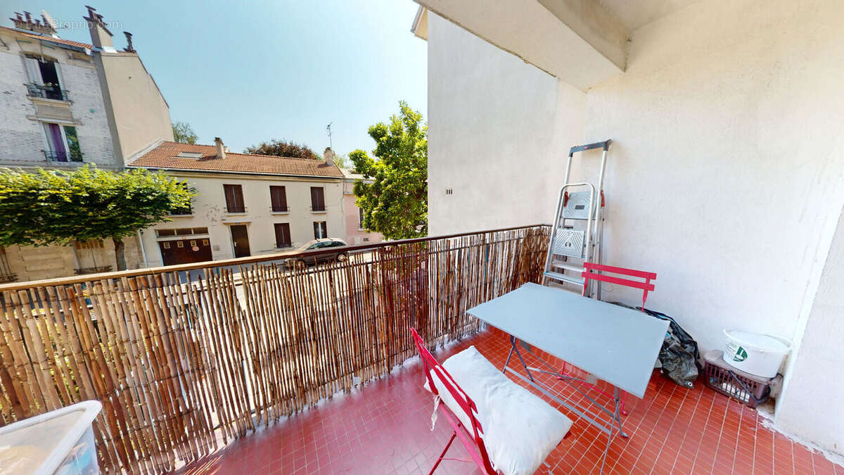Eglise de pantin  grand studio  grand balcon avec vue degagee  exposition est  31 m²  balcon  calme & lumineux  cave  - photo 5