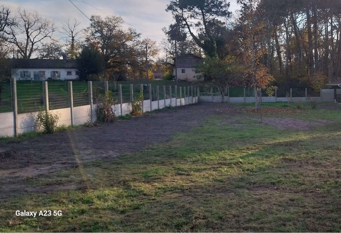 Terrain à BELIN-BELIET