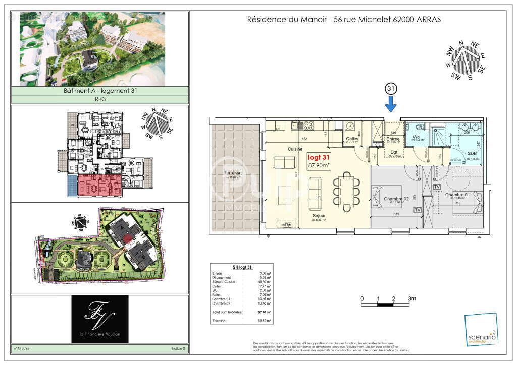 Appartement à ARRAS