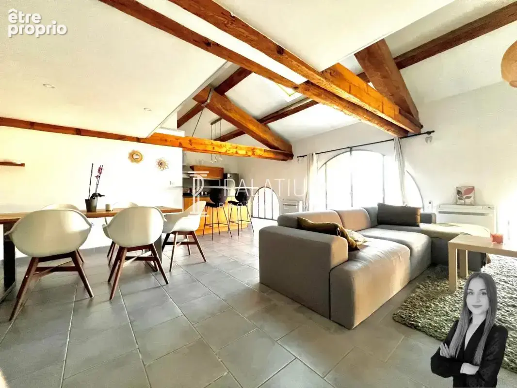 Saint-chamas – loft t3 de 103 m² avec garage de 54 m² – sur le port - photo 3