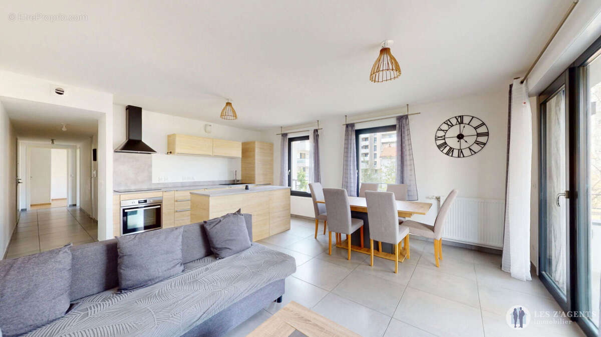 Appartement Grenoble T3 65m2 terrasse + garage - photo 2
