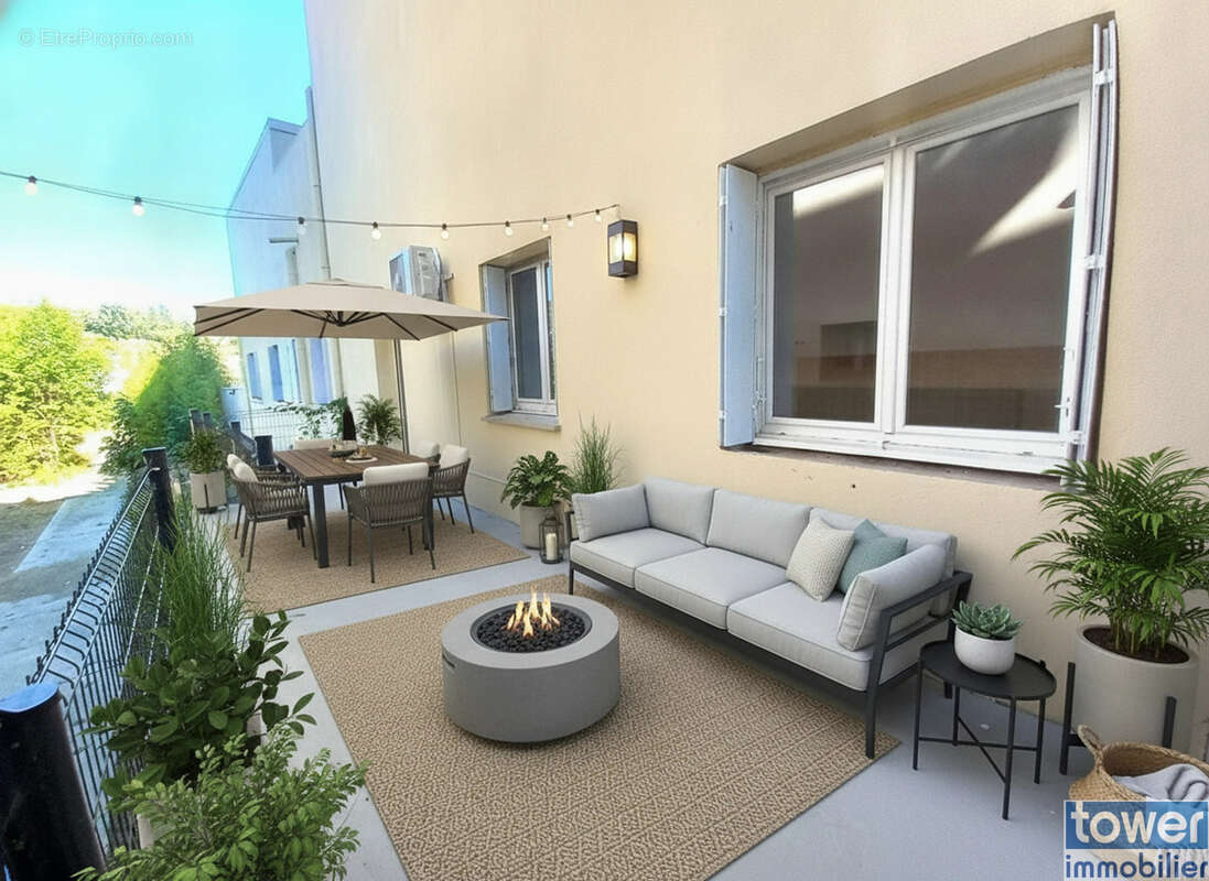 Appartement T4 de 90 m2 avec terrasse   Centre-ville   Résidence sécurisée - photo 3
