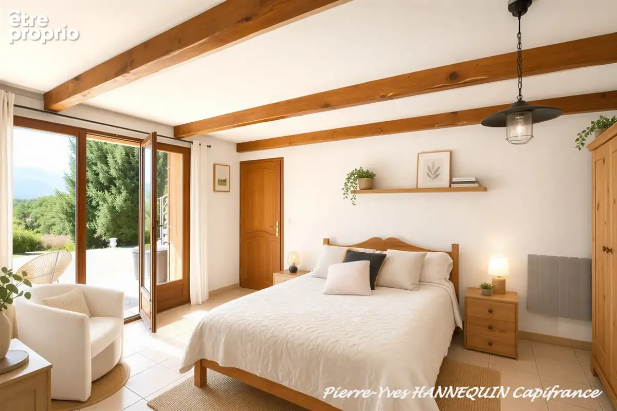 Chalet avec vue panoramique, piscine chauffée et T2 indépendant - photo 17