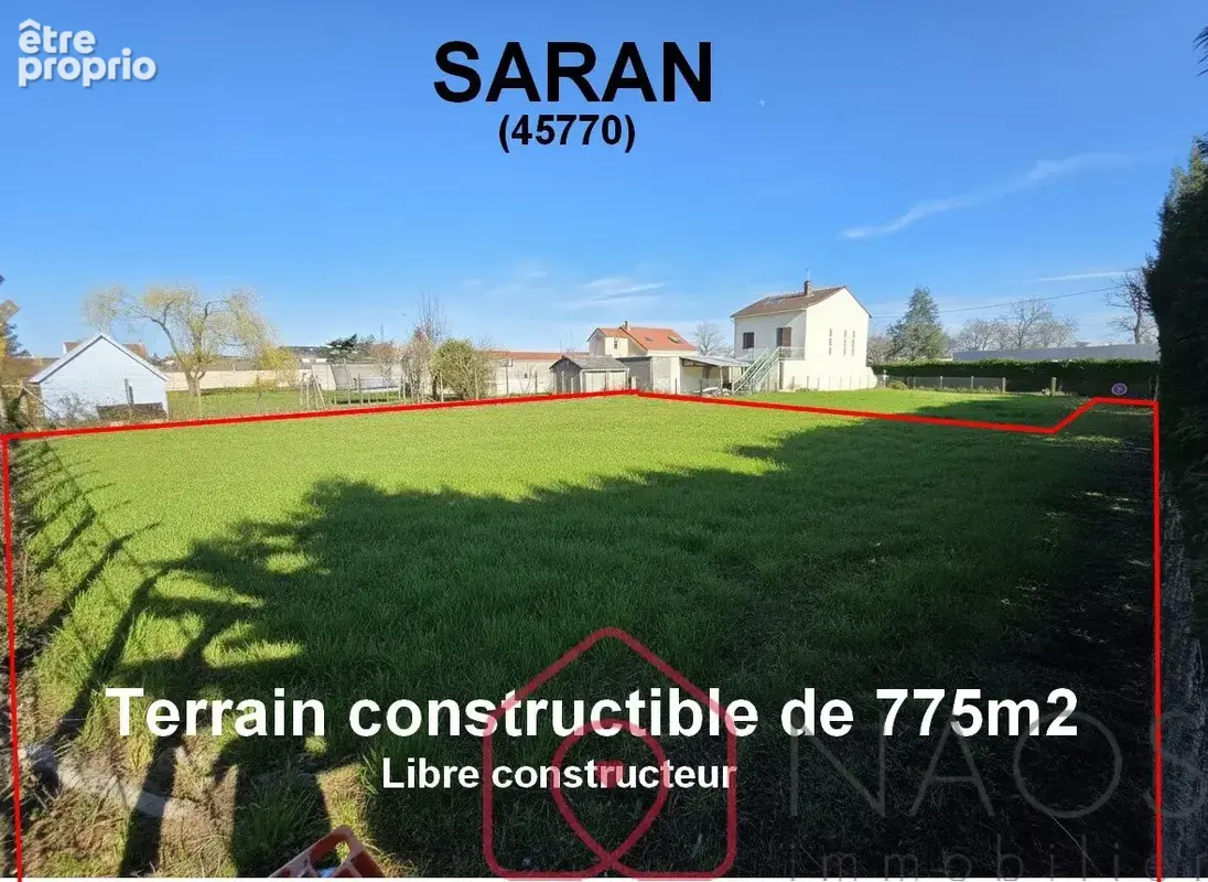 Terrain à SARAN