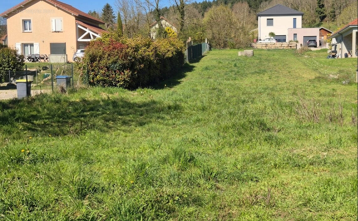 Terrain à TREPT