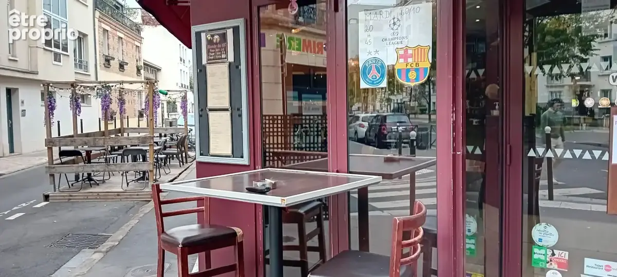 Boulogne-billancourt - silly / gallieni cession de fonds de commerce restaurant - licence iv - angle de rue et terrasse.staurant - photo 2