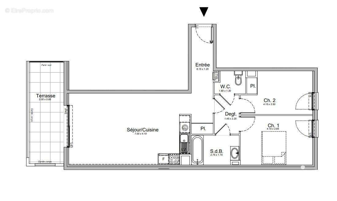 Photo 6 - Appartement à SAINT-LAURENT-DU-VAR