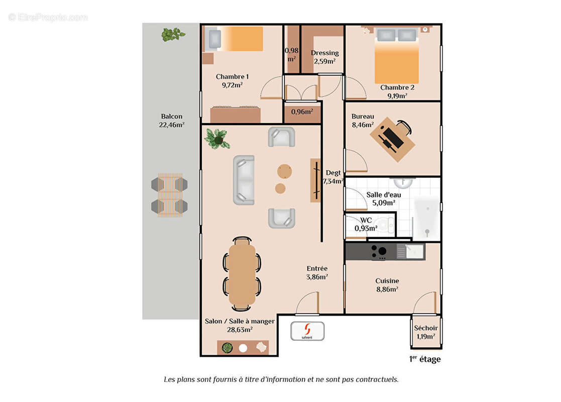 Appartement à MONTLUCON