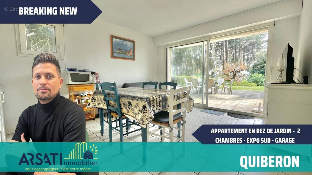 Appartement à QUIBERON