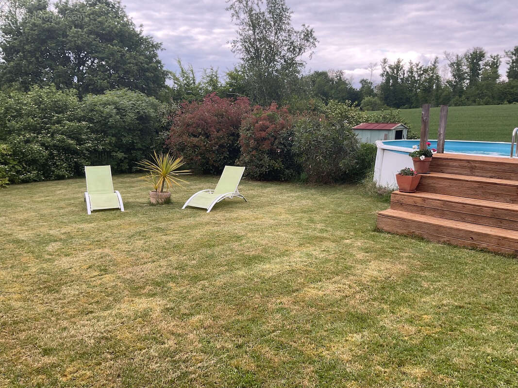 2 maisons en pierre renovée au calme, avec atelier sur terrain d'environ 1500m2 - photo 21