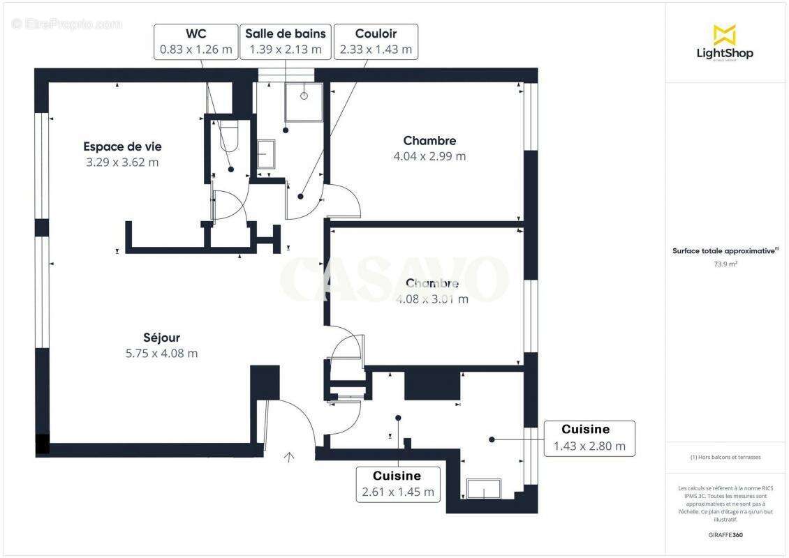 Appartement à MENTON