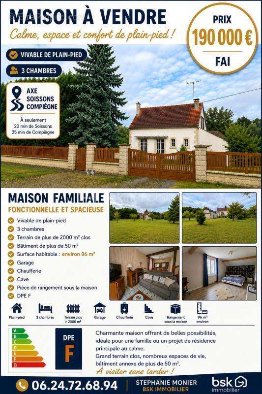 Maison à VIC-SUR-AISNE