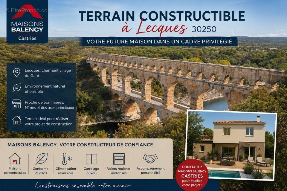 Terrain à LECQUES