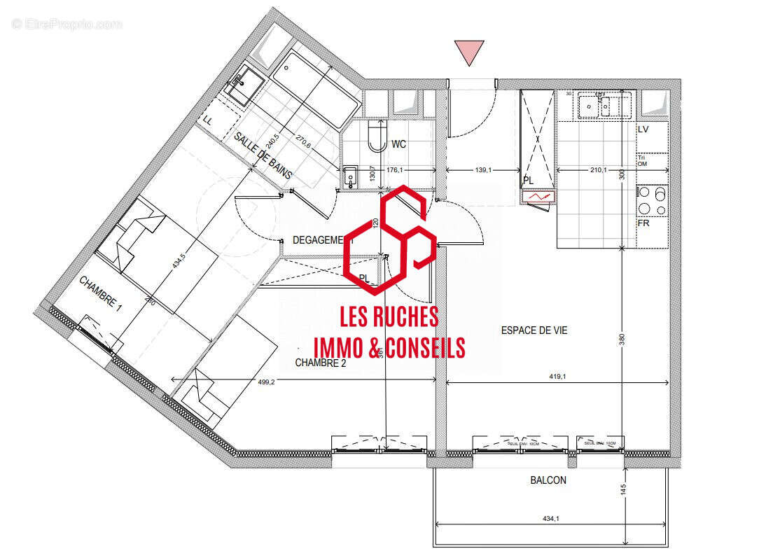 Appartement à LAGNY-SUR-MARNE