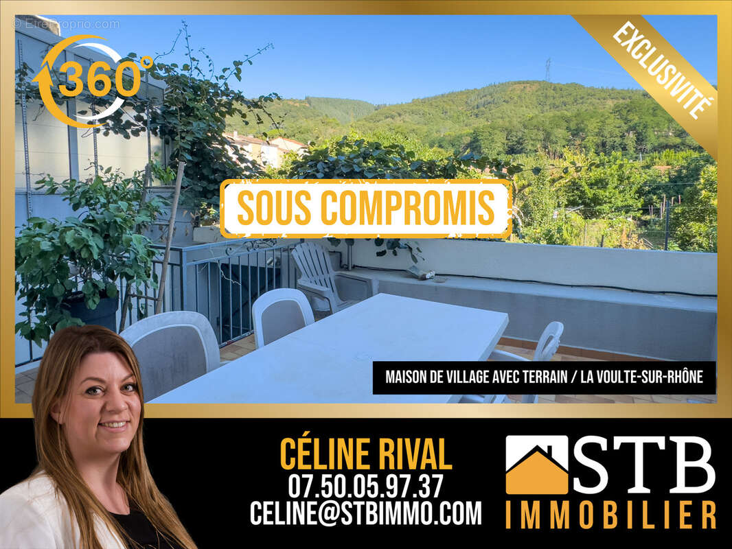Maison à LA VOULTE-SUR-RHONE