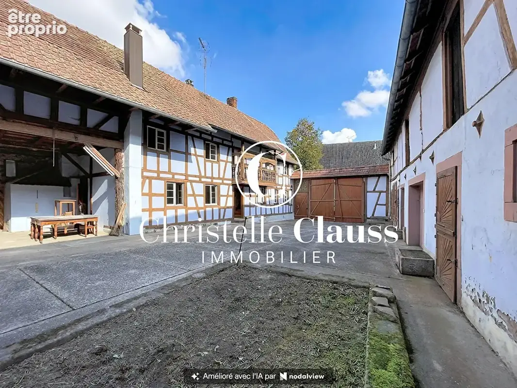 Maison 149m² - Authentique corps de ferme alsacien sur 13 ares - photo 3