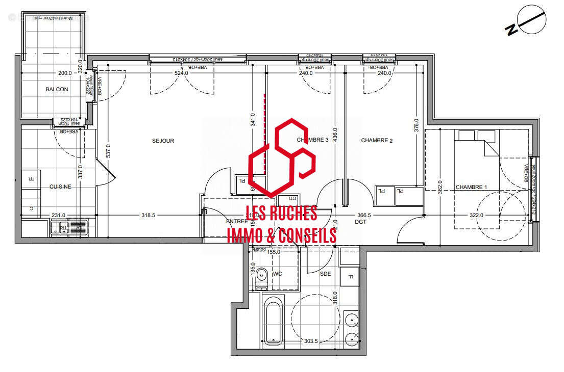 Appartement à RUEIL-MALMAISON