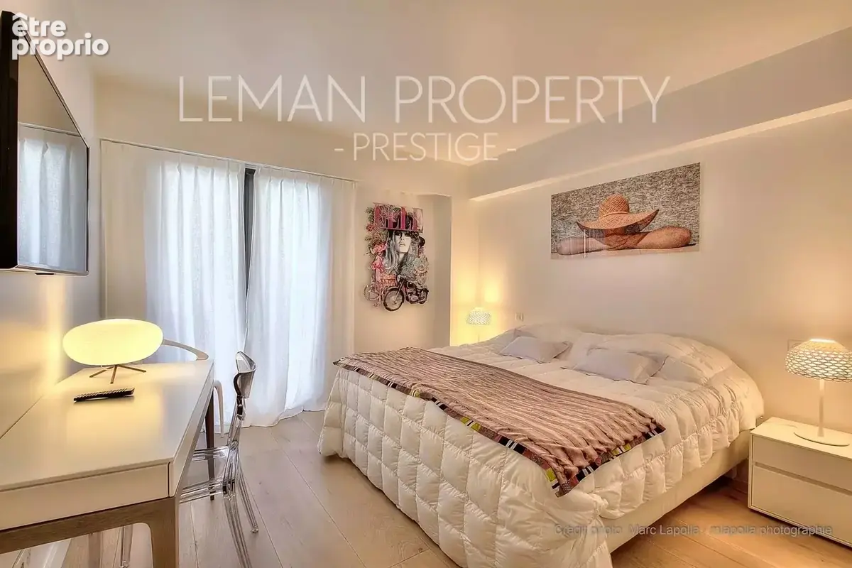 Cannes - croisette - vente 4 pièces 121 m2 - terrasse 16,50 m2 - photo 4