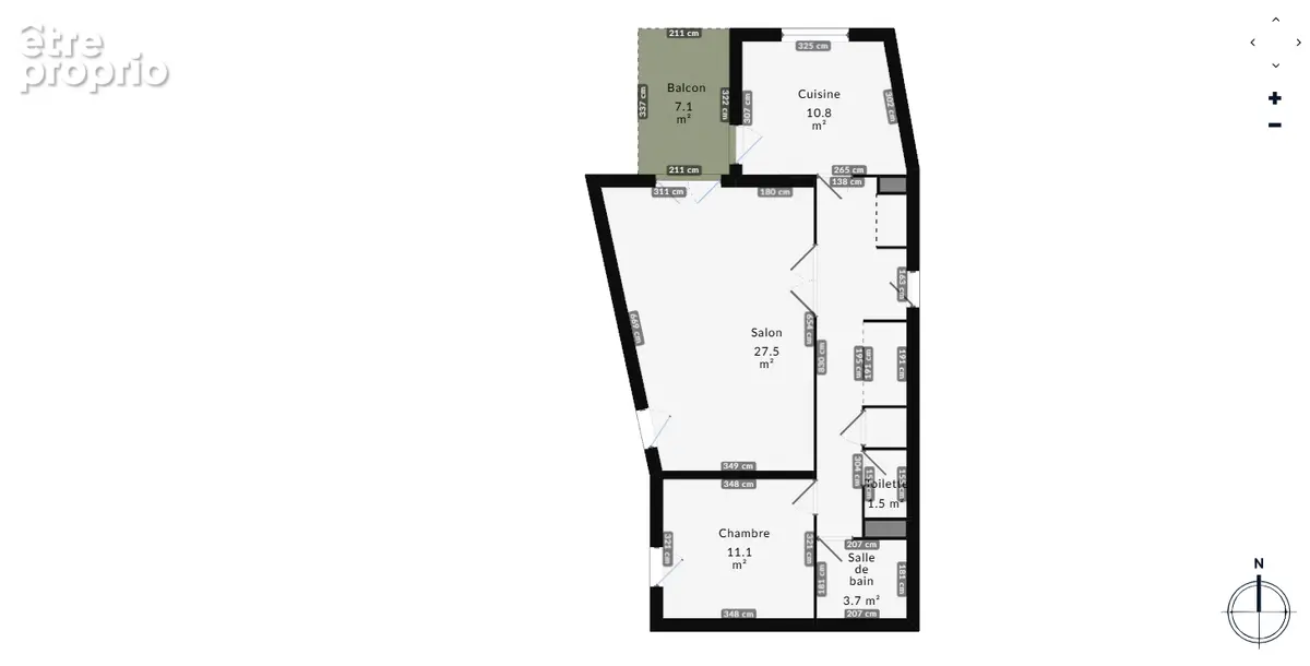 Appartement Angers 2 pièces 61 m² avec balcon Justices - photo 11