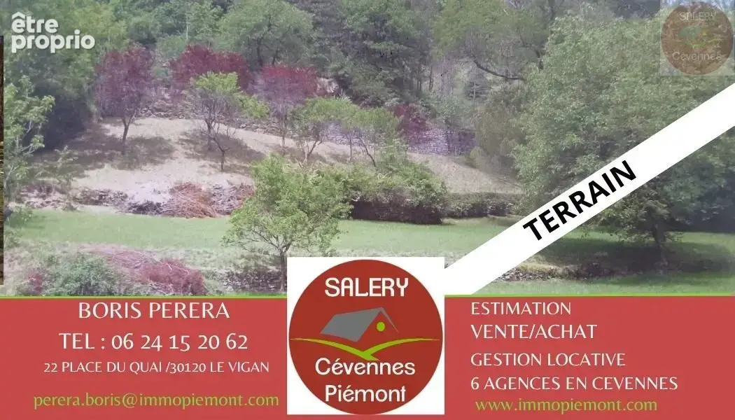 Photo Terrain à Alzon au prix de 55 000€
