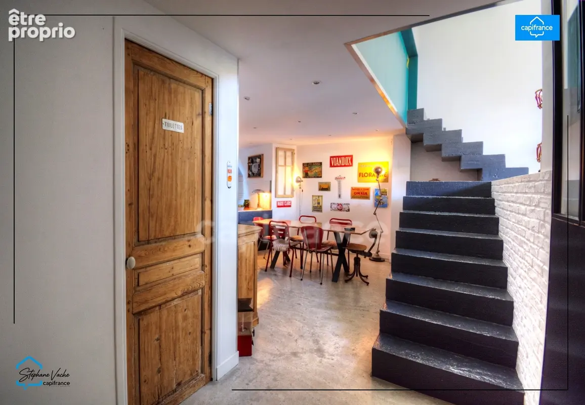 – Maison de ville atypique esprit loft avec garage,  Bas Cours Fauriel - photo 5