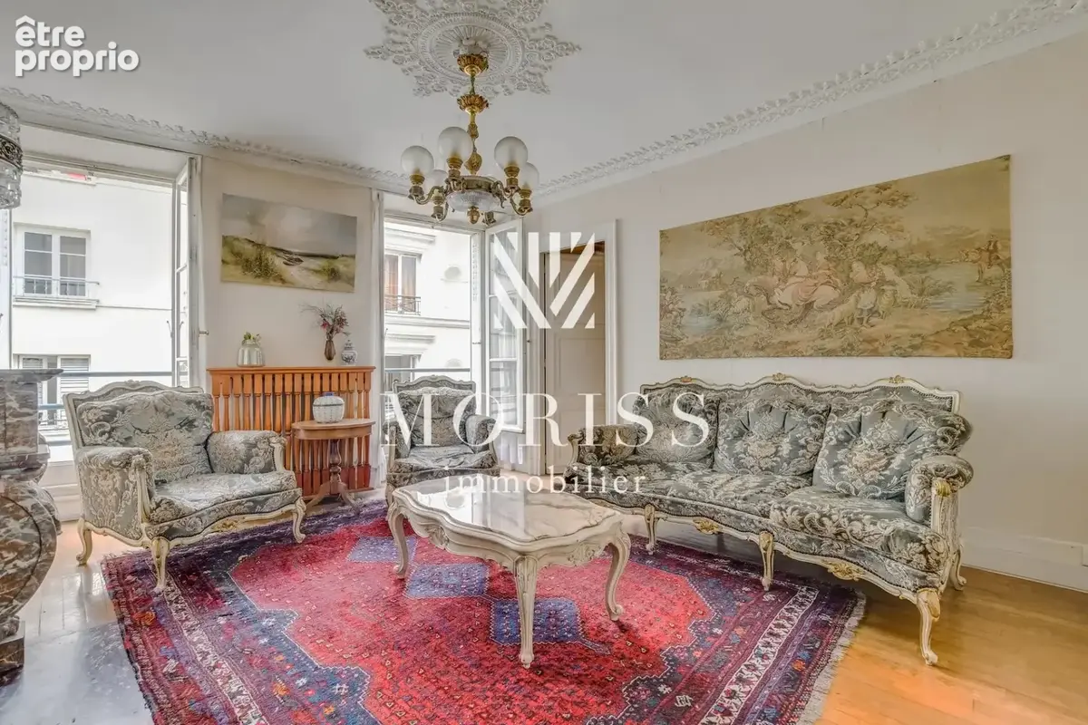 Paris 17e - rue lecluse - 3 pieces - 68m2 - charme de l'ancien - a renover - photo 2