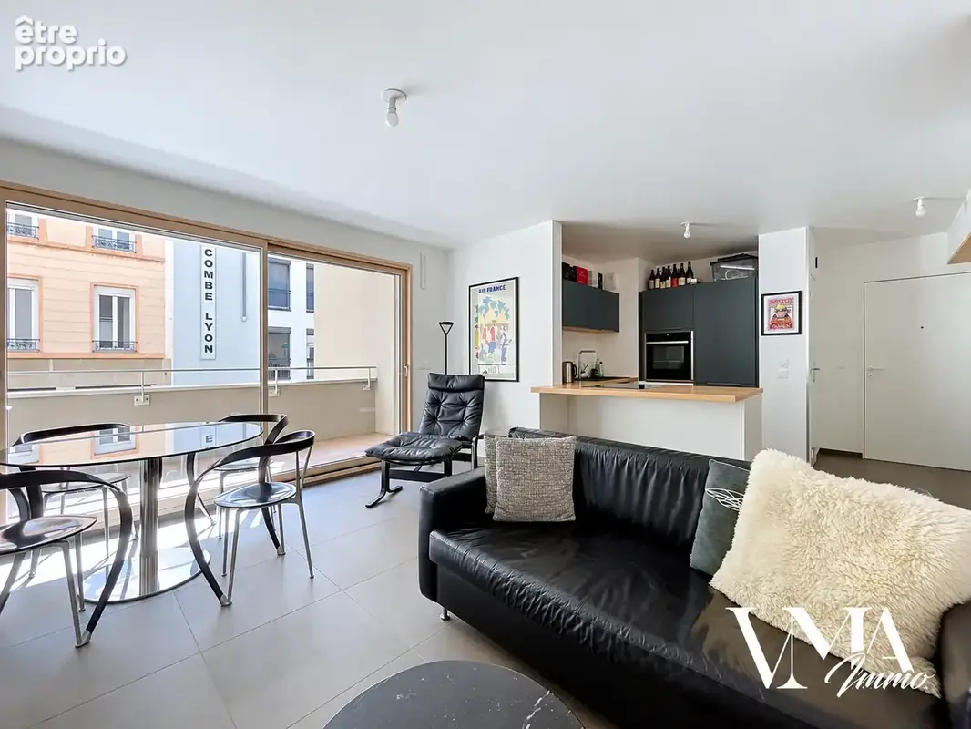 Exclusivité - beau t2 récent de 47,6 m2 avec balcon - photo 2