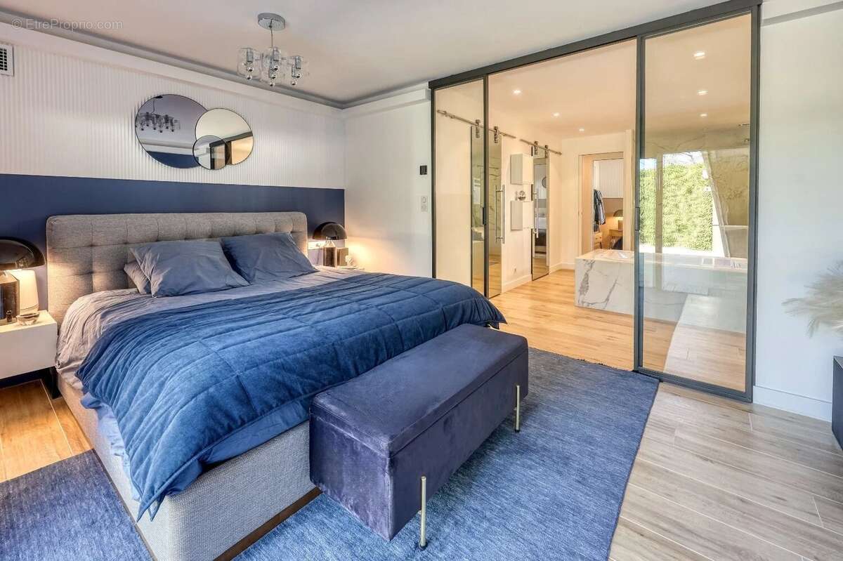 Villa contemporaine rénovée/imaginée par architecte d’intérieur – volumes exceptionnels – Janas - photo 15